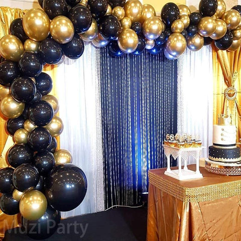Balloon Garland Kit Gold Confetti Latex Ballon-HA01851-Veeddydropshipping