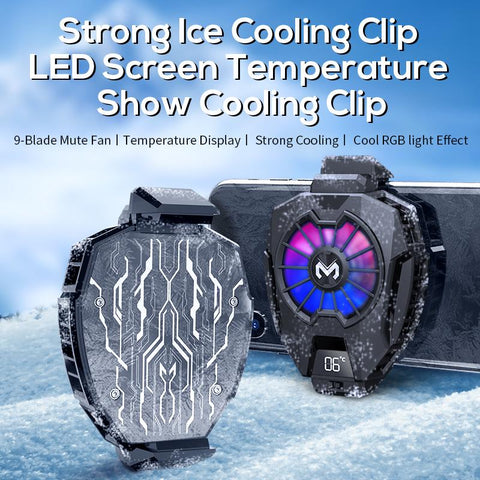 Mobile Phone Cooler Universal Phone Cooling Fan Case DL05 Radiator-PA00681-Veeddydropshipping
