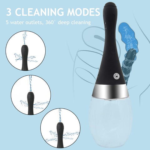 Electric Enema Cleaner for Men Anal Cleaning Container Tool 160ml/300ml -BH01337-Veeddydropshipping