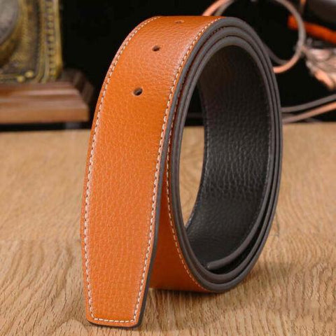 Belt Strap Genuine Leather FOR H Buckle Luxury-MF00741