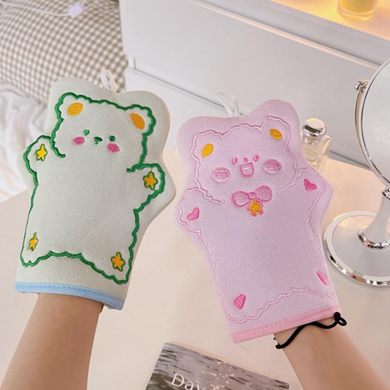 Cartoon Shower Thicken Bath Magic Peeling Glove-HA00570-Veeddydropshipping