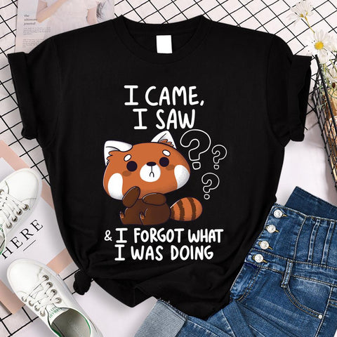 Forgot What I Was Doing Tee Shirts Short