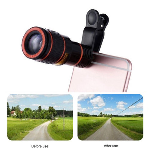 Universal 12X High Clarity Zoom Telescope Phone-PA01216-Veeddydropshipping