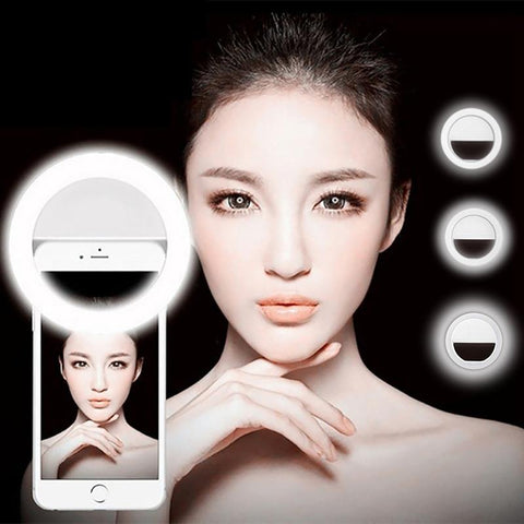 LED Flash Phone Lens Light Adjustable Selfie Ring-PA01209-Veeddydropshipping