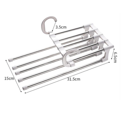 Magic Trousers Rack Closet Storage-HA00874-Veeddydropshipping