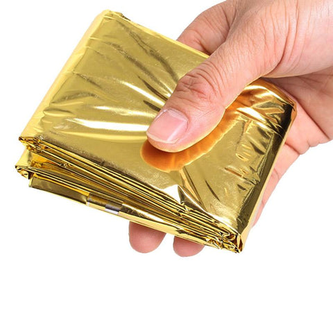 Emergency Foil Mylar Blanket Rescue Thermal Aids -CO00607-Veeddydropshipping