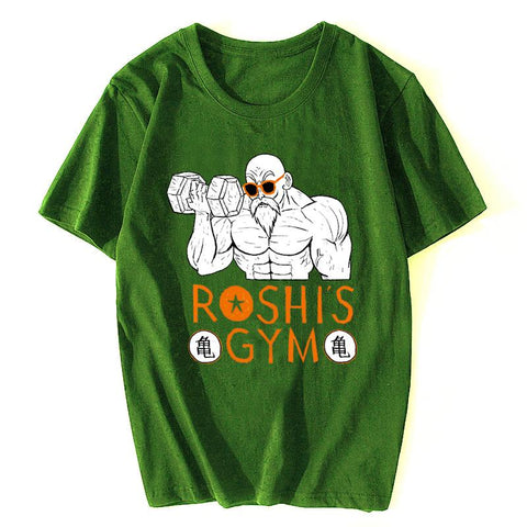 Sennin GYM Funny Anime Tshirt Men Summer