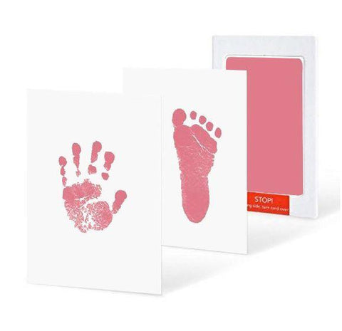 Newborn Baby DIY Handprint Footprint Kit Ink Pads Photo Frame-TB00761-Veeddydropshipping