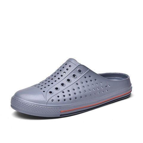 Hollow Out Breathable Beach Slippers Man Flip Flops-BS01580-Veeddydropshipping