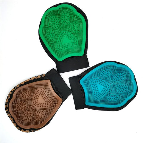Silicone Dog Pet brush Glove Deshedding-HA01995-Veeddydropshipping