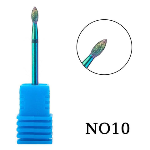 10 Style Milling Cutter Nail Bit Gel Remove Grinder Tool-BH01056-Veeddydropshipping