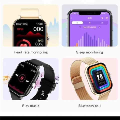 Smart Watch For Women Full Touch Screen Sports Fitness Watches-JW01134-Veeddydropshipping