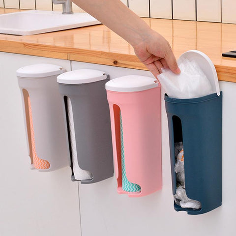 Dispenser Wall Mount Garbage Bag Holder-HA00809-Veeddydropshipping