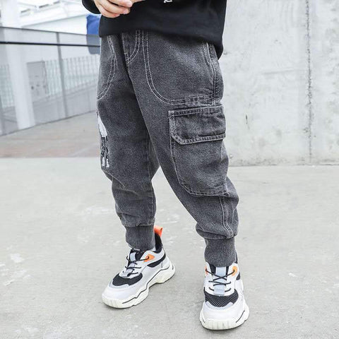 Boys Pants Kids Trousers Fashion Boys Jeans Children Ripped Leggings Spring-TB01281-Veeddydropshipping