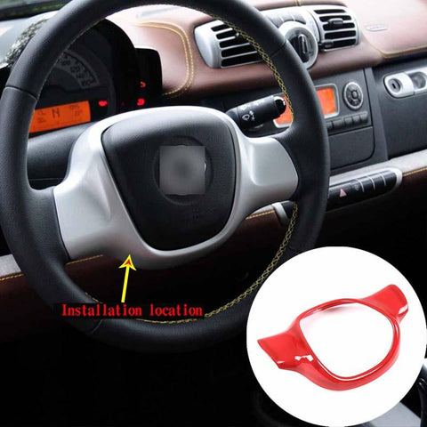 For 2009-2015 Mercedes-Benz smart Fortwo 451 ABS carbon fiber car-AM00059-Veeddydropshipping