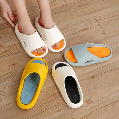Bathroom Anti-slip ShoesThick Platform Slippers Summer Beach-BS01269-Veeddydropshipping