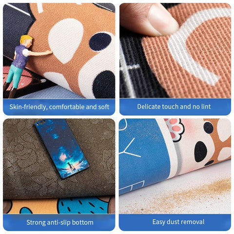 Kawaii Bread Bear Kitchen Mat Floor Waterproof-HA00484-Veeddydropshipping