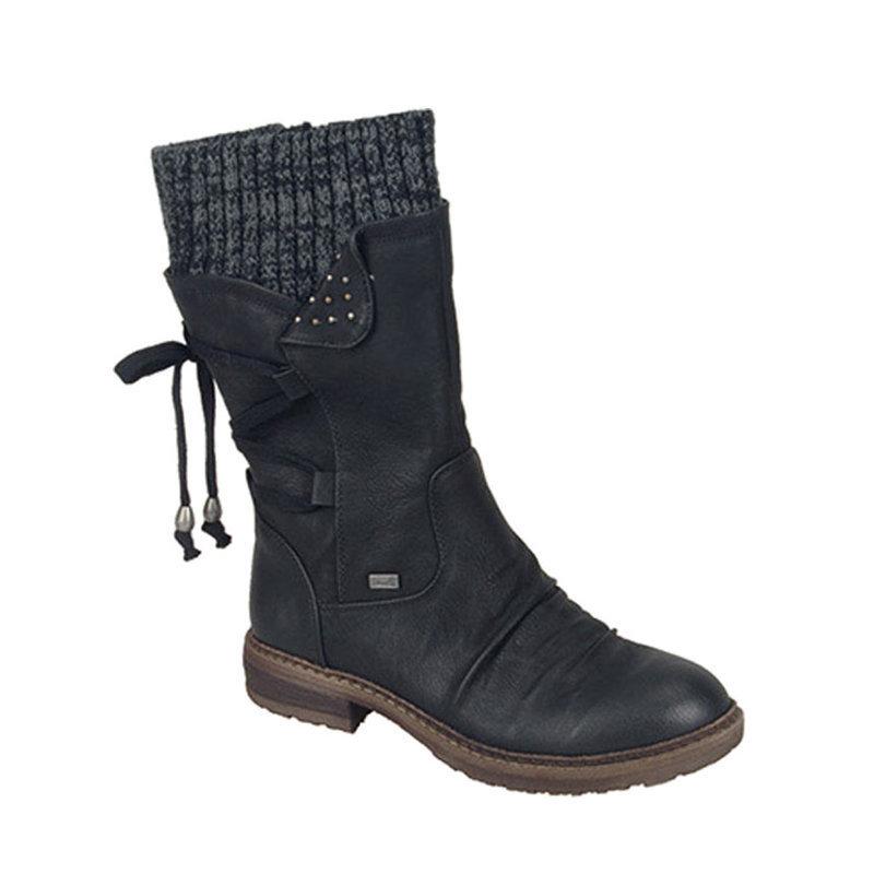 Shoes Ladies Fashion Snow Boots Shoes Thigh High-BS00906-Veeddydropshipping