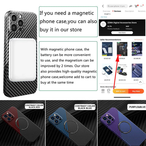 Portable Magnetic Wireless Power Bank External Battery Pack For iphone 13 12 14 Pro-PA00066-Veeddydropshipping