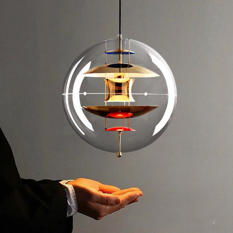 Globe Ball LED Planet Pendant Light-TI00340-Veeddydropshipping