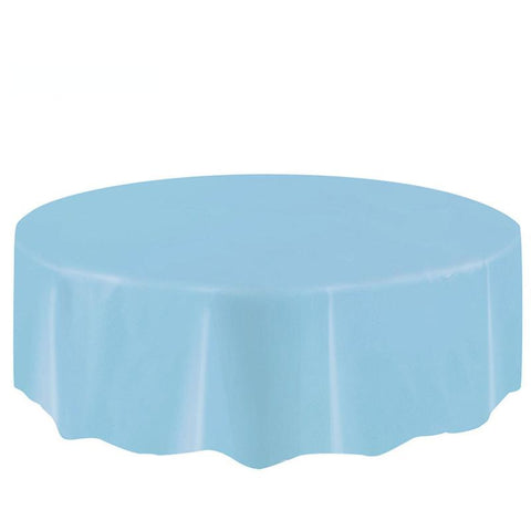 Round Reusable Tablecloth Party Wedding-HA00562-Veeddydropshipping