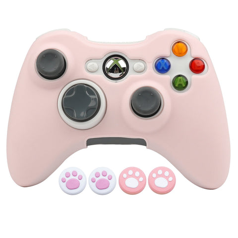 Pink Soft Silicone Protective Cover For PS4/ PS5/ Xbox One S / Xbox Series S X / Switch -CE01513-Veeddydropshipping