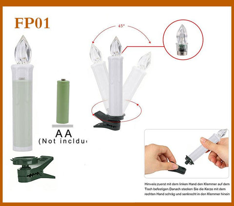 LED Candles Christmas Tree Candle-HA00349-Veeddydropshipping