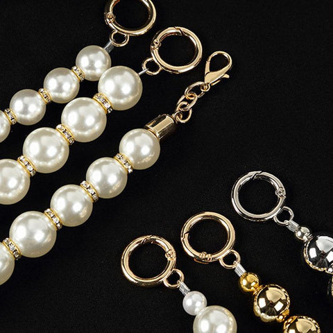 Pearl Bags Chains All-match Handbag Belts Lady Shoulder-BS00759-Veeddydropshipping