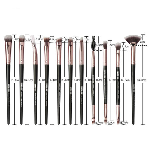 Multi-Color Professional Eye Makeup Brush-BH00733-Veeddydropshipping