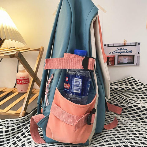 Harajuku Schoolbag Kawaii Backpacks Waterproof Nylon-BS00250-Veeddydropshipping