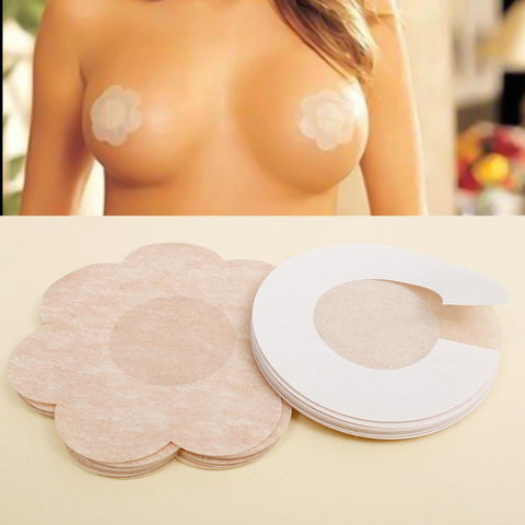 Women Breast Petals Bra Padding Sticker-WF00712-Veeddydropshipping