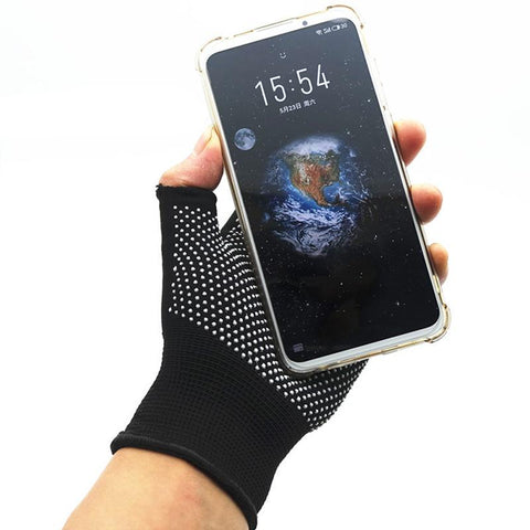 New 1pair MTB Bike Bicycle Gloves Nylon Cycling Gloves Breathable Anti-slip Outdoor -OS01074-Veeddydropshipping