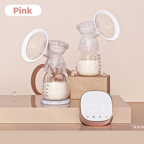 Rechargeable Nursing Breast Pumps with LED Display Double Electric Breast-TB00649-Veeddydropshipping