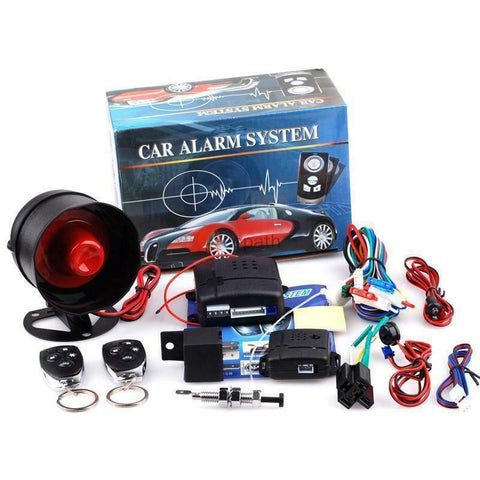Universal 1-Way Car Alarm Vehicle System Protection Security System-AM00583-Veeddydropshipping