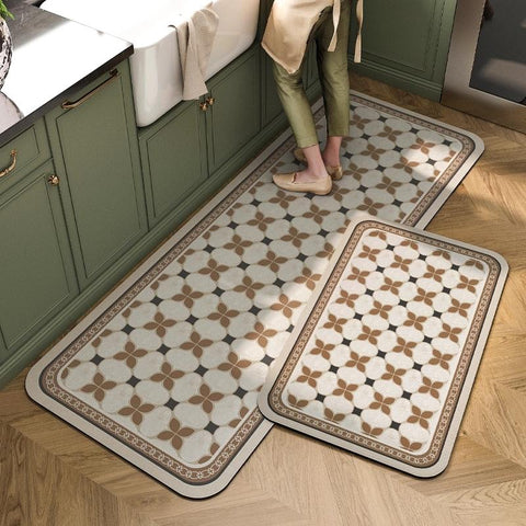 Non-slip Kitchen Carpets Rug Entrance Door Mat-HA00454-Veeddydropshipping
