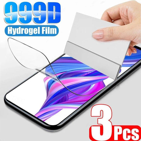 3PCS Hydrogel Film on the Screen Protector For Honor 80 70 60 50 10i X9 X8 X9a X8a-PA00578-Veeddydropshipping