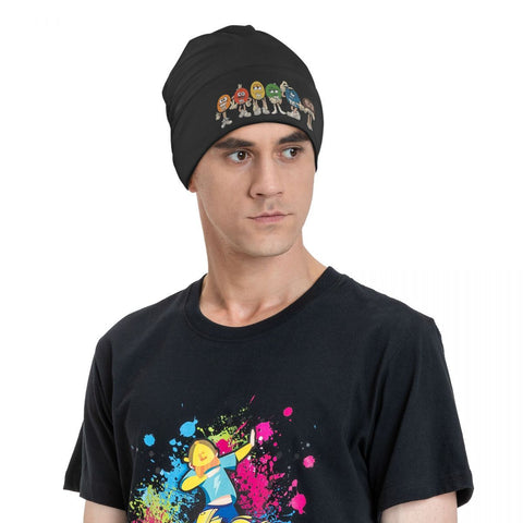 Outdoor Beanie Hats Characters Knit Bonnet-MF00874-Veeddydropshipping