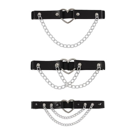 Women PU Leather Thigh Chain-WF01267-Veeddydropshipping