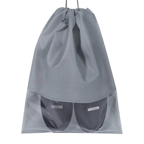 Transparent Drawstring Travel Shoe Storage Bag-HA01113-Veeddydropshipping