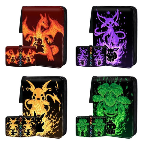 New Pokemon Games Collection Card Pack Card Book Toys Zippered-TB01611-Veeddydropshipping