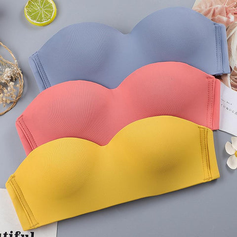 Women Fashion Tube Top Bralette Underwear-WF00890-Veeddydropshipping