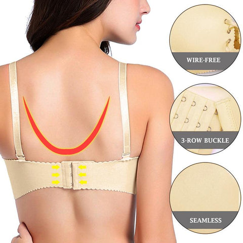 Sexy Bandage Straps Bra Underwear No Steel Ring-Veeddydropshipping