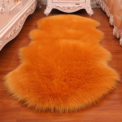Soft Sheepskin Bedroom Fur Carpet-HA00453-Veeddydropshipping