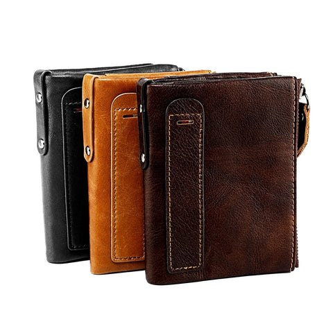 Women Men Small Rfid Wallet Short Bifold Card Holder Men&#39;s-BS00185-Veeddydropshipping