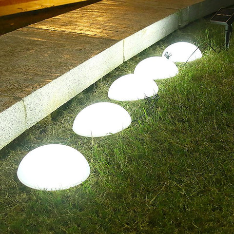 Ball Shaped Solar Ground Light Garden Lawn Lamp 5 LEDs Outdoor Waterproof-TI00801-Veeddydropshipping