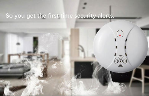 Wireless Smoke Detector  Sensor -CO00645-Veeddydropshipping