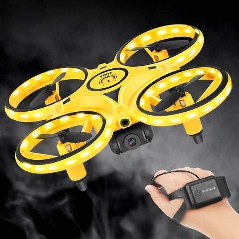 KaKBeir UFO RC Drone Mini Infrared Induction Hand Control Drone Altitude-TB01416-Veeddydropshipping