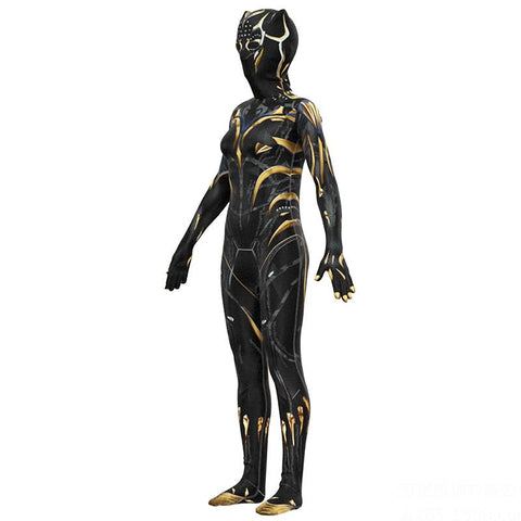 Wakanda Superhero Cosplay Costume Jumpsuit-WF01473-Veeddydropshipping