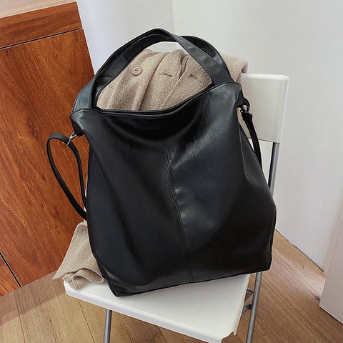 Female Luxury Soft Leather Messenger Bag Big All Match Handbags Women-BS00118-Veeddydropshipping