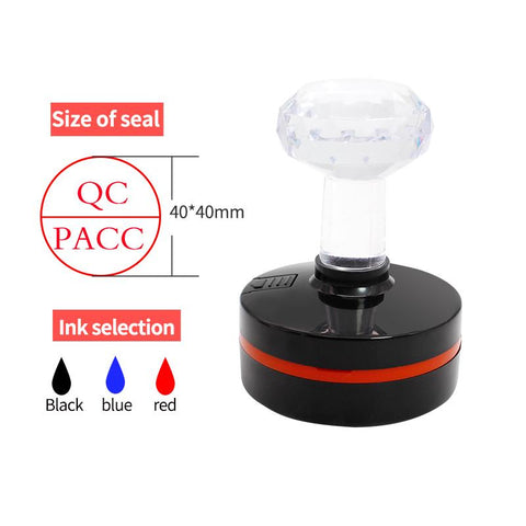 Personalized Logo Self inking Stamp Customized Photosensitive-HA00027-Veeddydropshipping